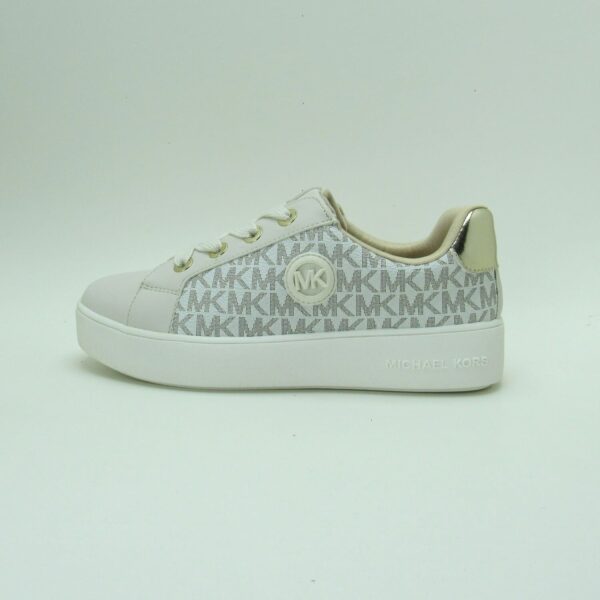 Zapatilla Michael Kors Jordana Audrey Vanilla/Pale Gold